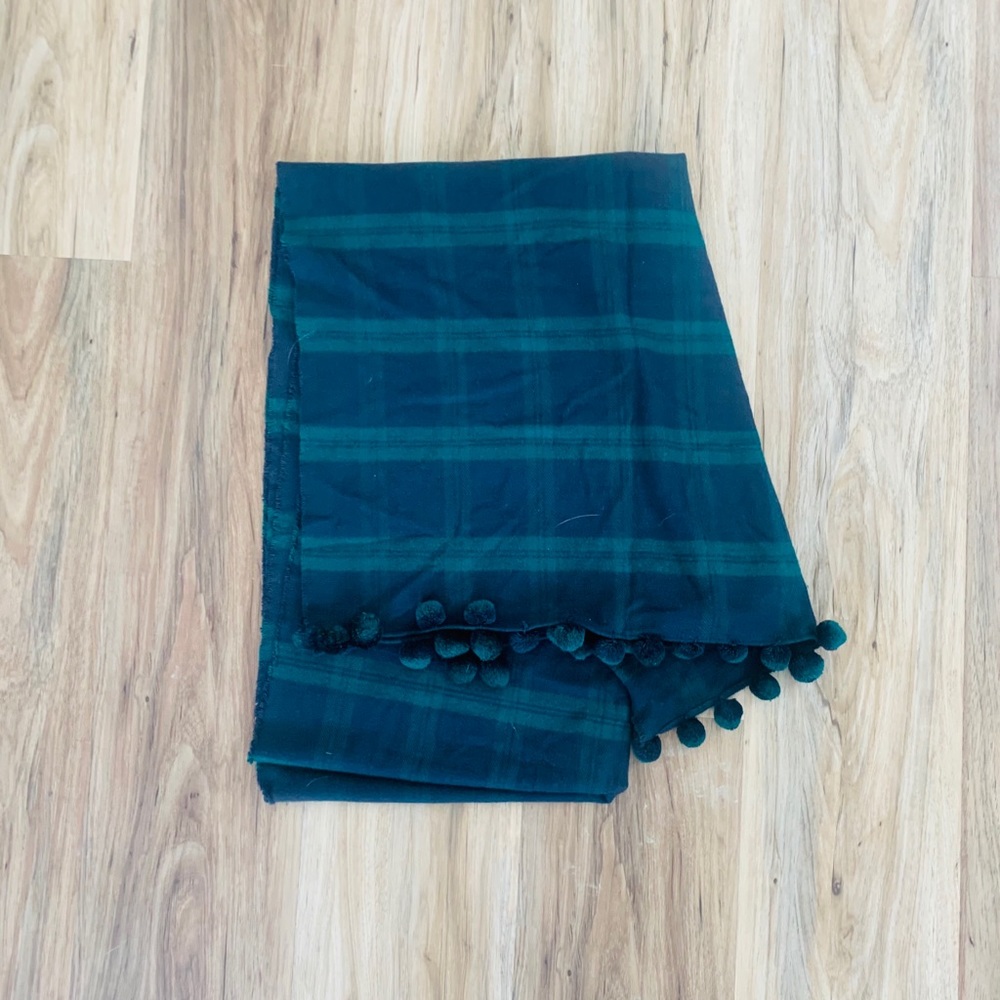 J. Crew Pom Pom Blanket Scarf